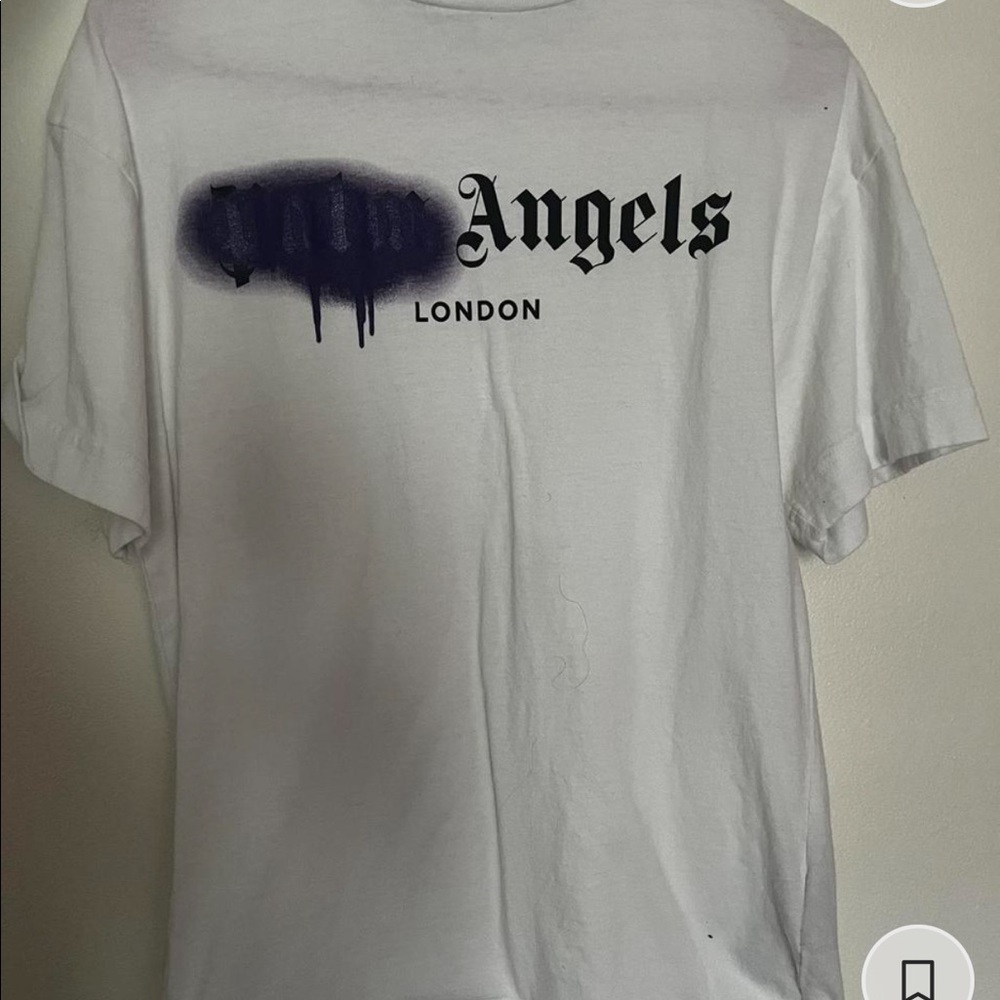 Palm angels spray paint tee